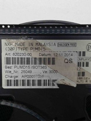 PUMD15 NXP resmi