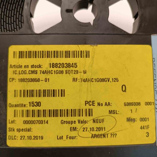 74AHC1G08 ENTEGRELER resmi