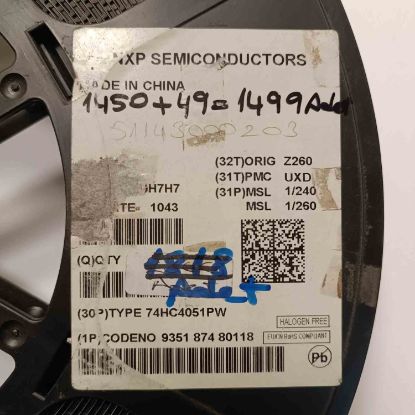 74HC4051PW TSOP16 NXP 74 SERİSİ ENTEGRELER resmi