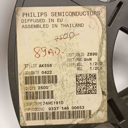 74HC191D SOIC16 PHILIPS 74 SERİSİ ENTEGRELER resmi