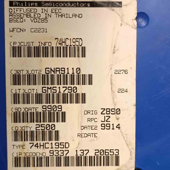 74HC195D SMD 74 SERİSİ ENTEGRELER resmi