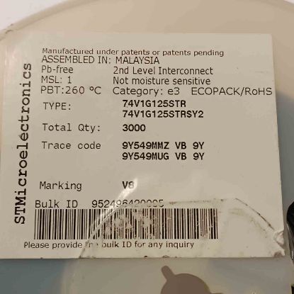 74V1G125STR ENTEGRELER resmi