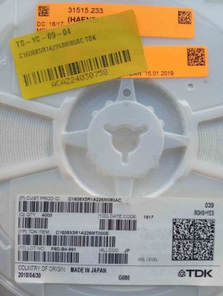 C1608X5R1A226M080AC TDK resmi
