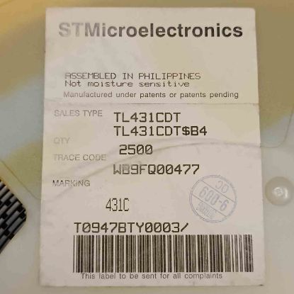 TL431CDT SOIC8 ST ENTEGRELER resmi