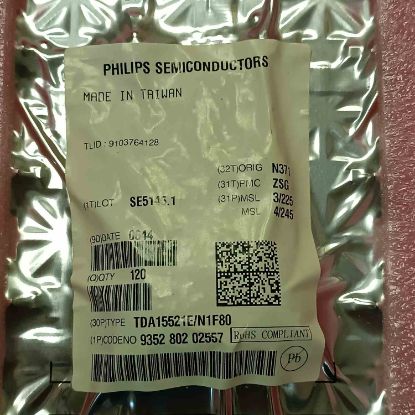 TDA15521E/N1F80 SMD PHILIPS ENTEGRELER resmi