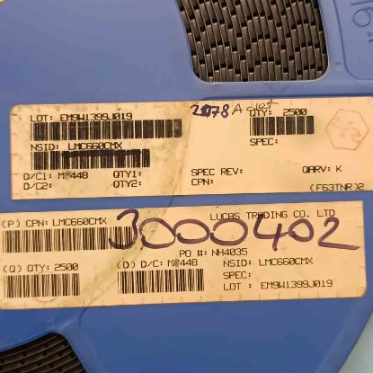 LMC660CMX  SMD  ENTEGRELER resmi