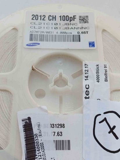 CL21C101JBNC SAMSUNG SMD DİRENÇ resmi