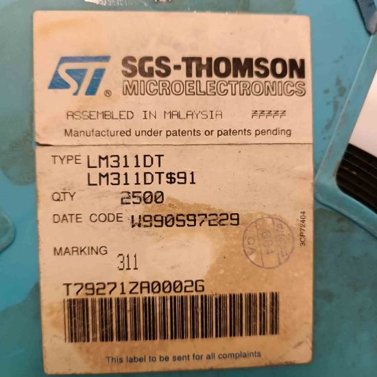 LM311DT  SOIC8 ST ENTEGRELER resmi