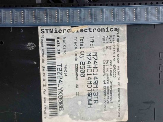 M74HC14RM13TR 74 SERİSİ ENTEGRELER resmi