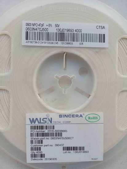 0603M470J500 603 47PF SİNCERA resmi