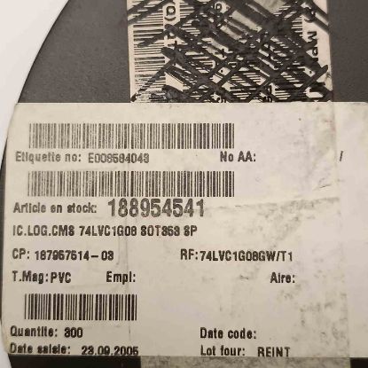 74LVC1G08 74 SERİSİ ENTEGRELER resmi