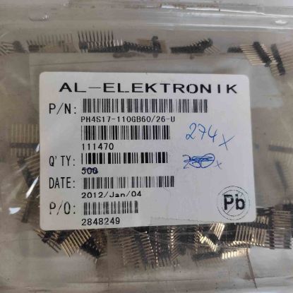 PH4S17-110GB60/26 PIN SOCKET  erkek konnektör resmi