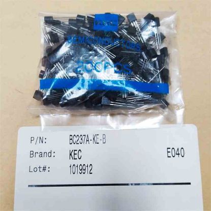 BC237A TO92 SEMICONDUCTORS  TRANSİSTÖR resmi