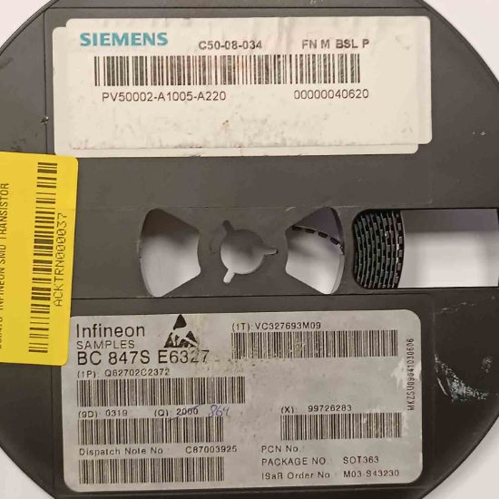 BC847S INFINEON SMD TRANSİSTÖR resmi