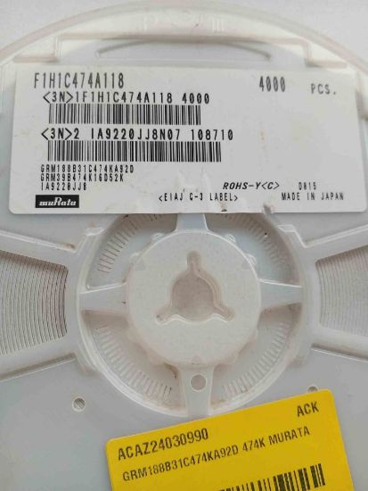 GRM188B31C474KA92D 474K MURATA resmi