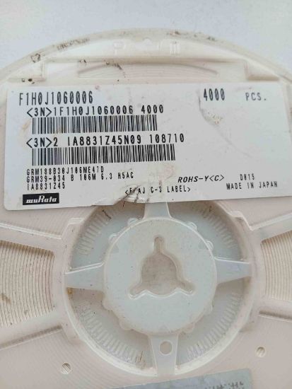 GRM188B30J106ME47D 106M MURATA resmi
