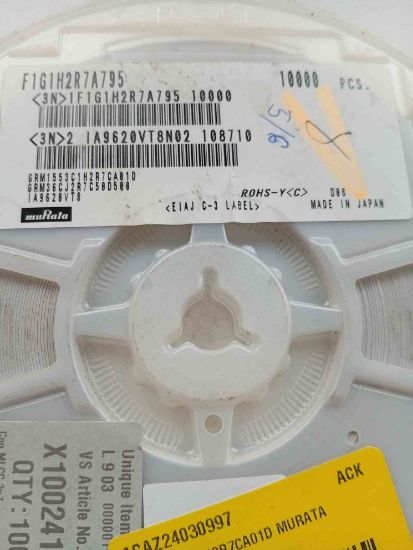 GRM1553C1H2R7CA01D MURATA resmi