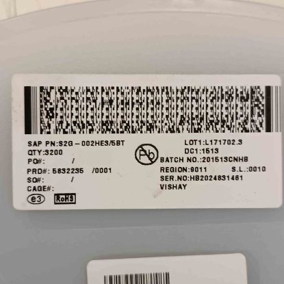 S2G-00HES/58T VISHAY SMD DİYOT resmi