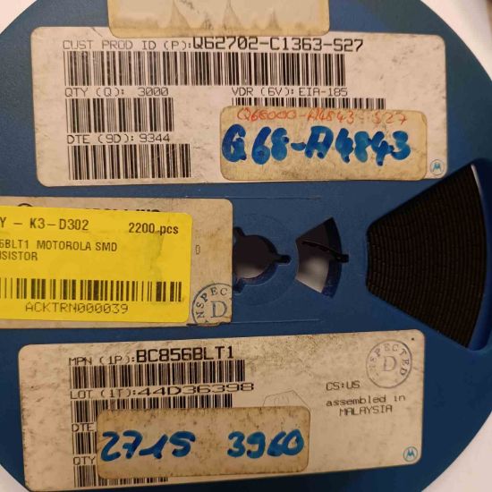 BC856BLT1 MOTOROLA SMD TRANSİSTÖR resmi