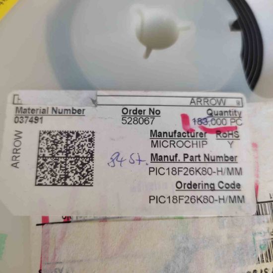 PIC18F26K80-H/MM resmi