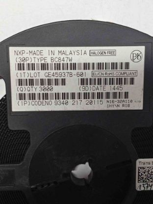 BC847W TRİMER TRANSİSTÖR resmi