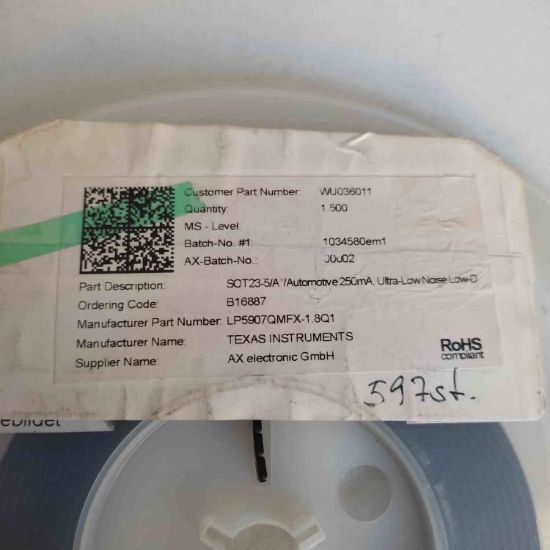 LP5907QMFX-1.8Q1 resmi