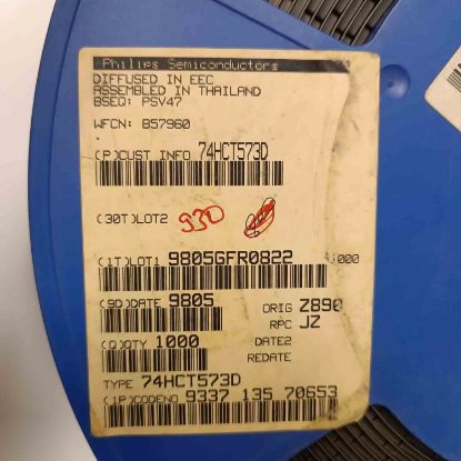 74HCT573D SMD PHILIPS 74 SERİSİ ENTEGRELER resmi
