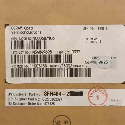 SFH484-2 5mm; 880nm; blue,transparent; 200mW resmi