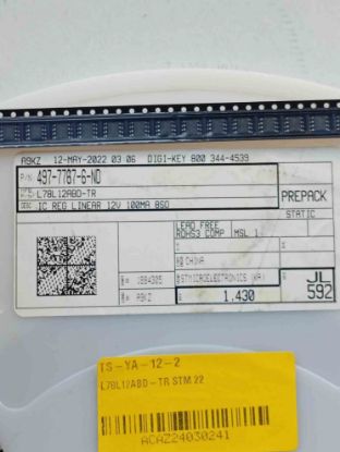 L78L12ABD-TR STM 22 resmi