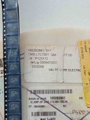 LTC1051 LİNEAR ENTEGRELER resmi