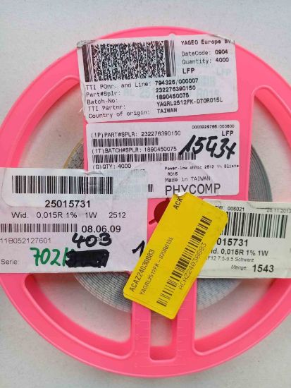 YAGRL2512FK-070R015L resmi