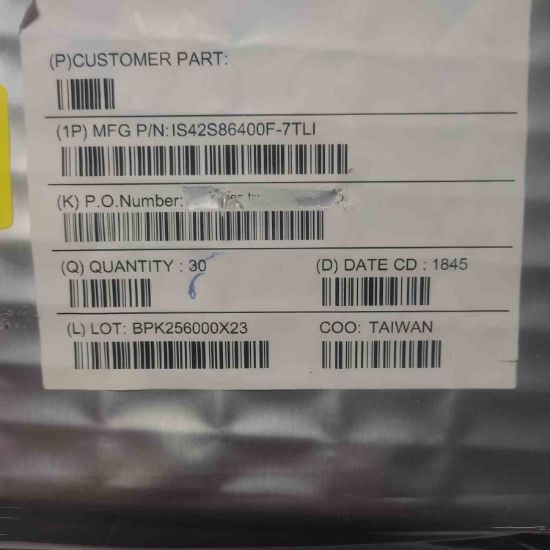 IS42S86400F-7TLI resmi