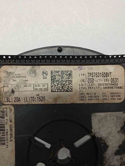 TPS76316DBVT TEXAS ENTEGRELER resmi