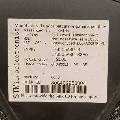 L78L05ABUTR SOD-89 SMD ENTEGRELER resmi