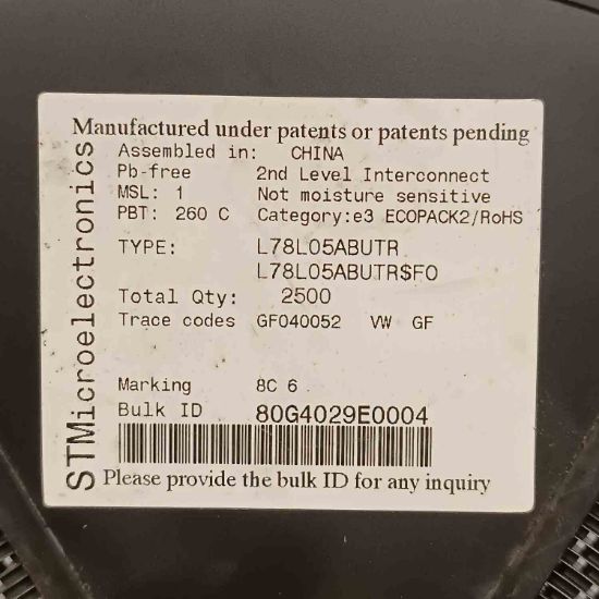 L78L05ABUTR SOD-89 SMD ENTEGRELER resmi