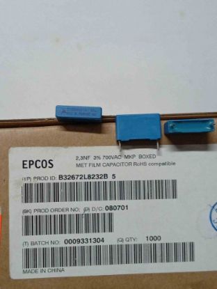 B32672L8232B5 2.3NF 2000V 15mm POLYESTER KONDANSATÖR resmi