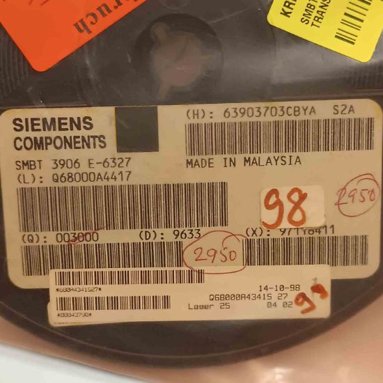 SMBT3906E6327 SMD Smd TRANSİSTÖR resmi