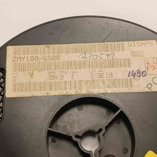 ZMY100-GS08 100V 1W MELF VISHAY ZENER DİYOT resmi