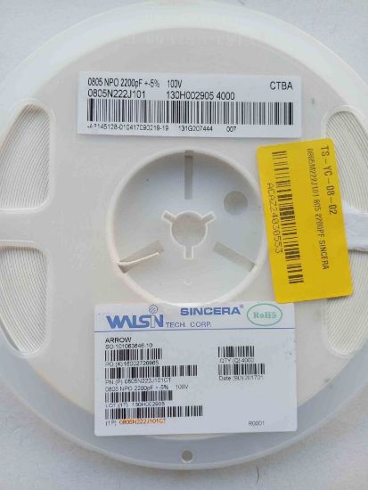 0805M222J101 805 2200PF SİNCERA resmi