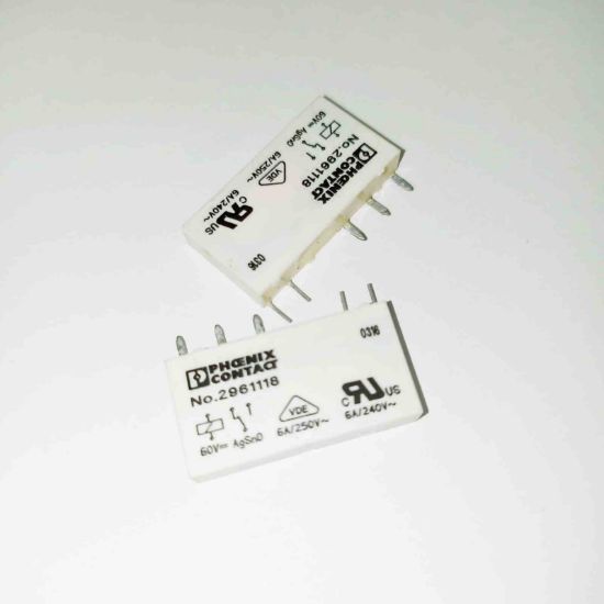 2961118 60V 6A 1C PHONIXCONTACT Yassı RÖLE resmi