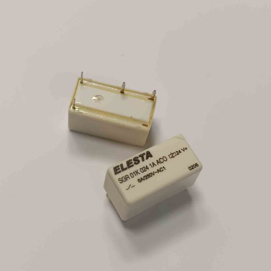SGR 01K 024 1A 24V 6A 1NO 4PIN ELESTA GÜÇ RÖLE resmi