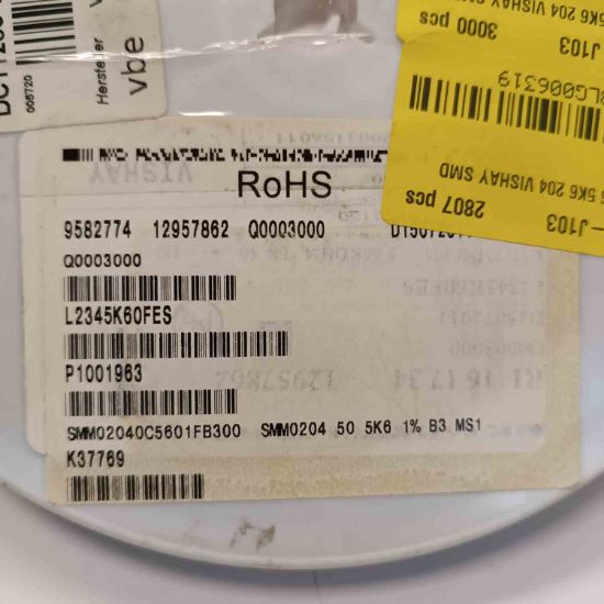 SMM0204505K6 5K6 204 VISHAY SMD DİRENÇ resmi
