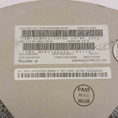 CDRH4D22/HPNP-2R7NC 2,7uH 2,2A 5x5x2.4 SMD BOBİN resmi