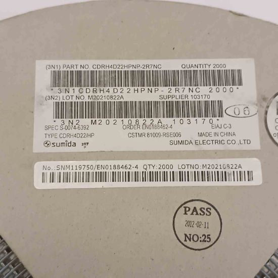 CDRH4D22/HPNP-2R7NC 2,7uH 2,2A 5x5x2.4 SMD BOBİN resmi