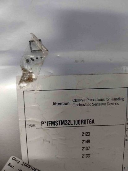 STM32L100R8T6A ST resmi