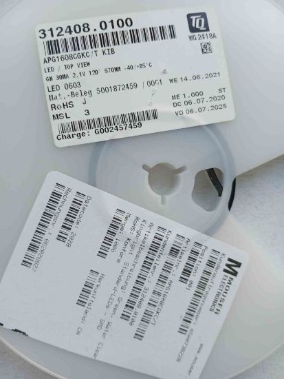 APG1608CGKC 2.1V NXP YEŞİL resmi