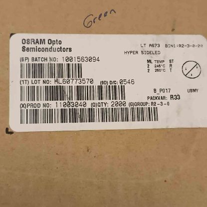 HL 60773570 YEŞİL SMD LED LED OPTO resmi