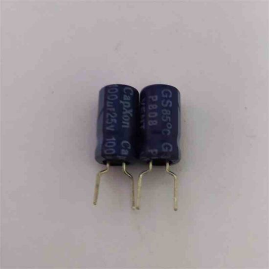 100MF 25V 6x11 CAPXON ELKO KONDANSATÖR resmi