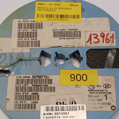 BCP69T1G 1.5A 20V TO261 DİODES SMD TRANSİSTÖR resmi