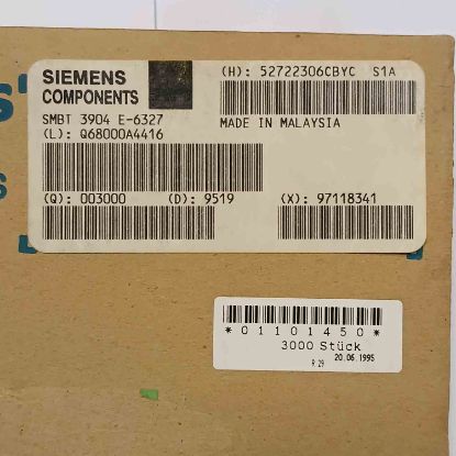 SMBT3904E6327 SMD Smd TRANSİSTÖR resmi